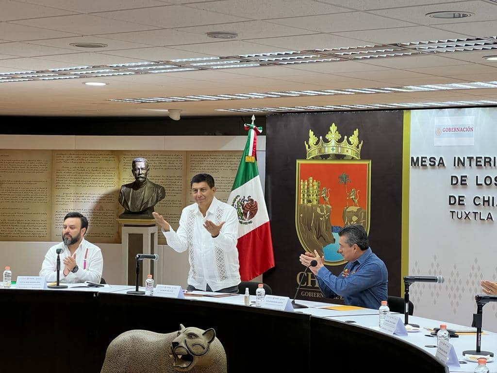 Participa Gobierno del Estado en instalación de Mesa de Atención a Zona Fronteriza entre Oaxaca y Chiapas