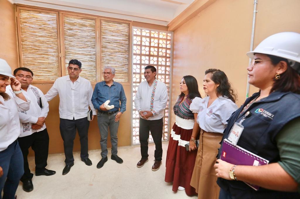 Supervisa Salomón Jara trabajos de reubicación de viviendas del Corredor Interoceánico