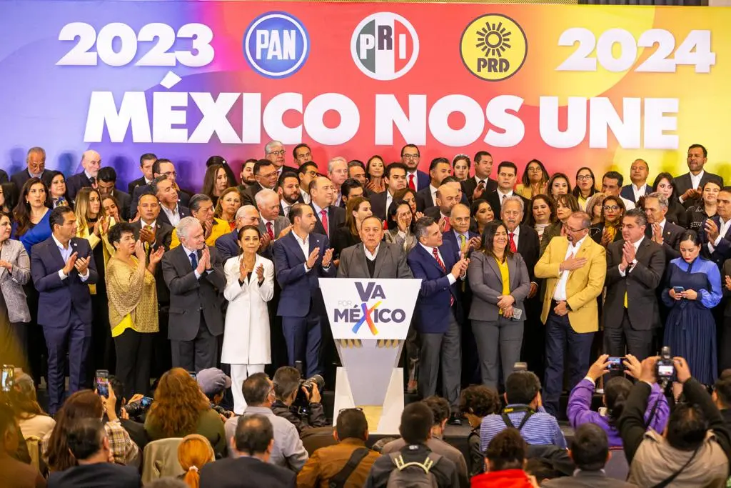 Que siempre sí: PRI, PAN y PRD irán juntos rumbo a las elecciones de 2023 y 2024