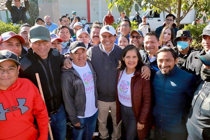Salomón Jara encabeza primer “Tequio Bienestar” en la capital oaxaqueña