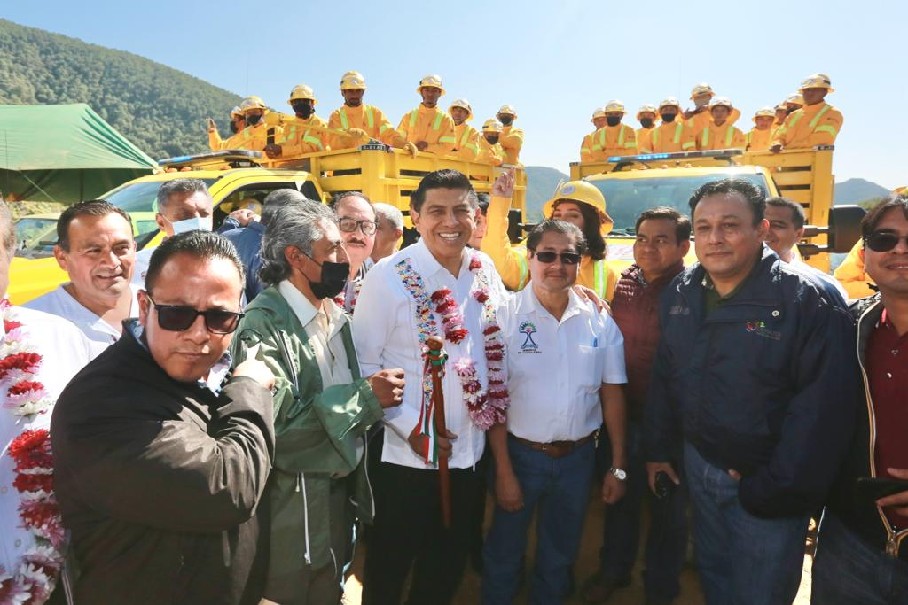 Gobierno de Oaxaca y CONAFOR arrancan Campaña de Prevención y Combate de Incendios Forestales 2023