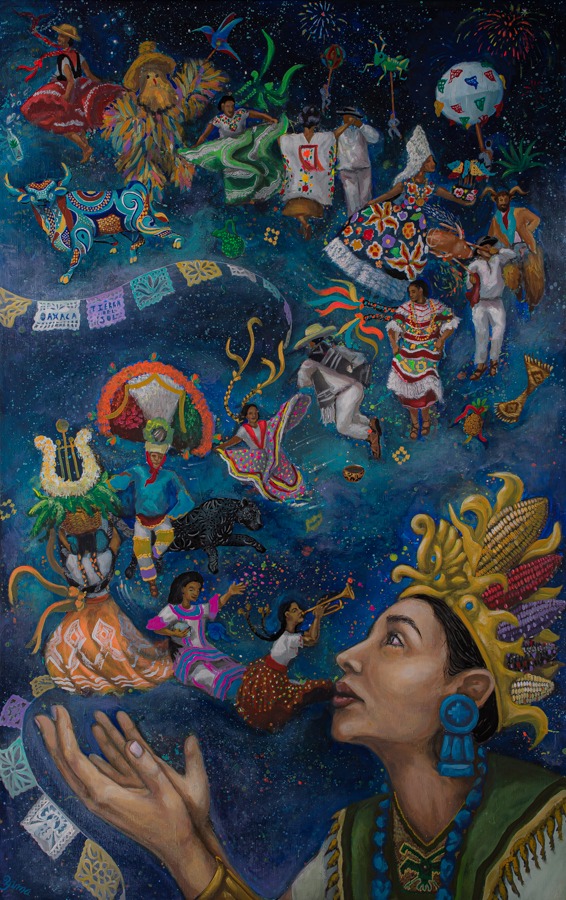 Elige Jurado Calificador a “El Festejo de Centéotl” como imagen oficial de las festividades de la Guelaguetza 2023