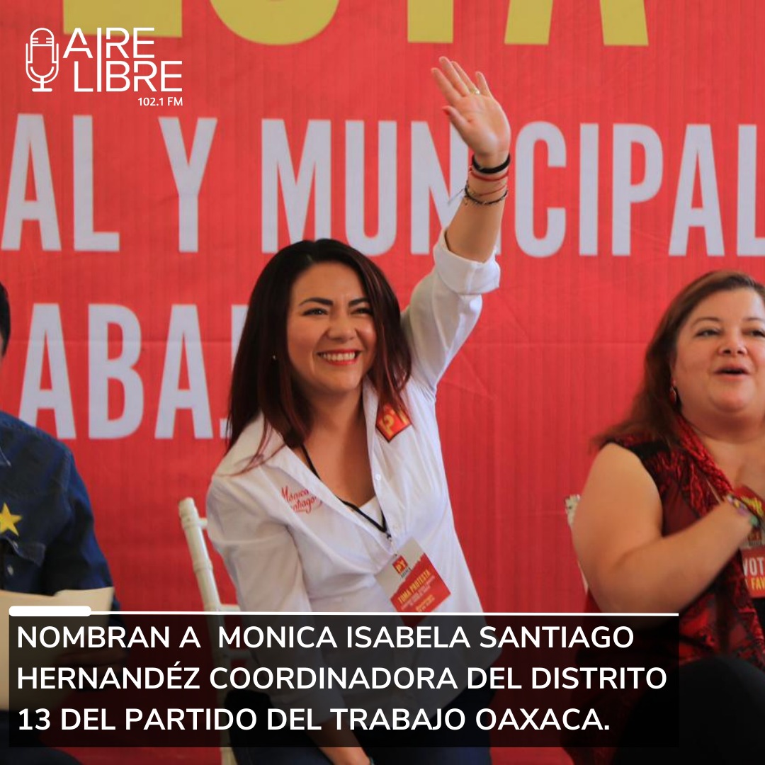 Nombraron a Monica Isabel coordinadora del distrito 13.