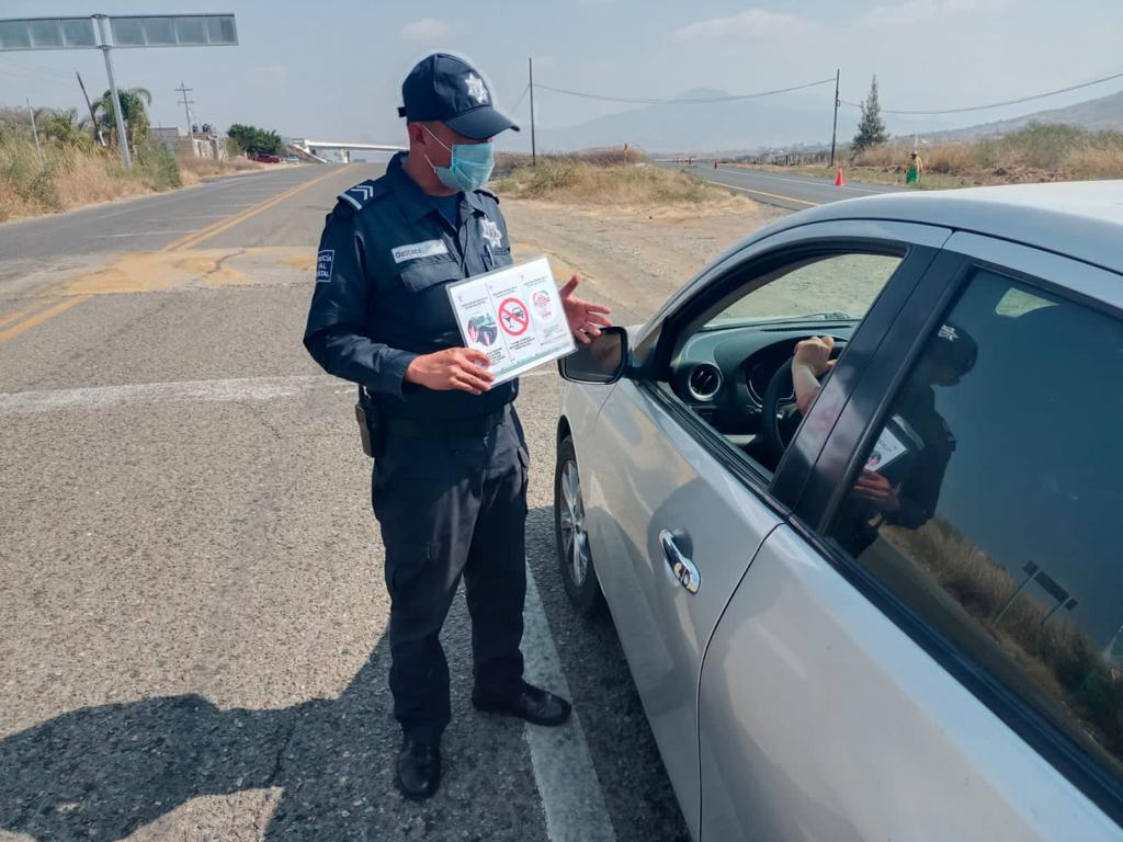 Intensifica Policía Vial operativos para inhibir la comisión de delitos