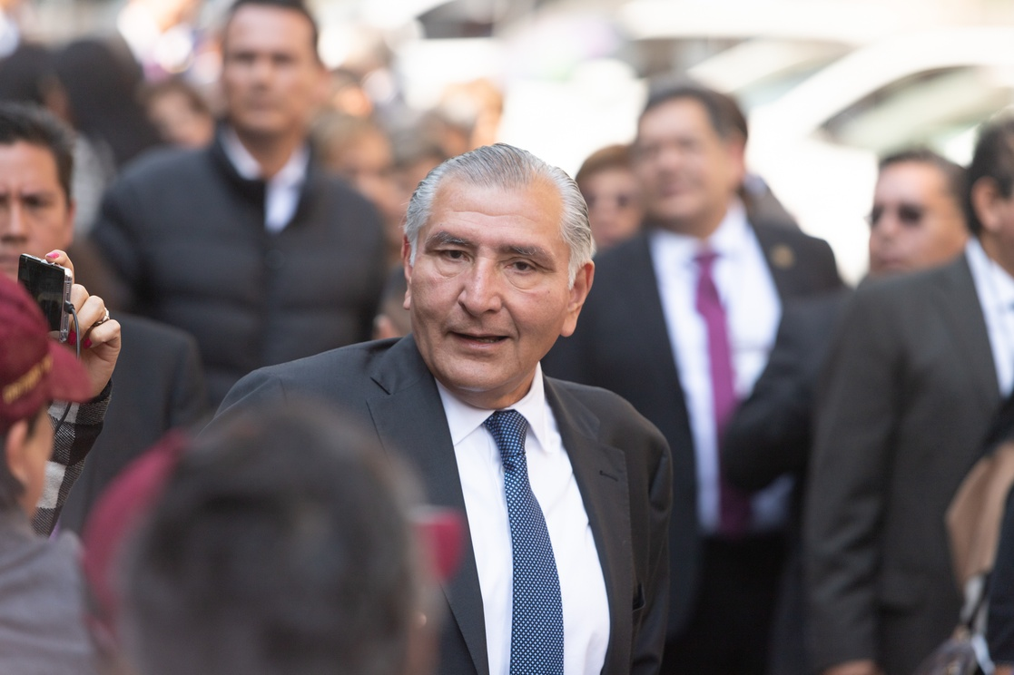 Adán Augusto está haciendo campaña, pero sin dejar de trabajar