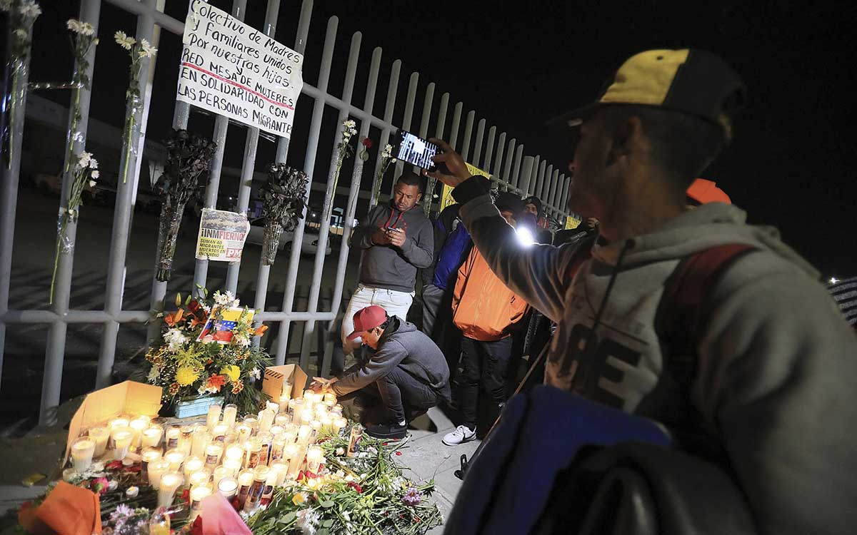 Dan prisión preventiva a los 5 detenidos por incendio en estación migratoria de Cd. Juárez