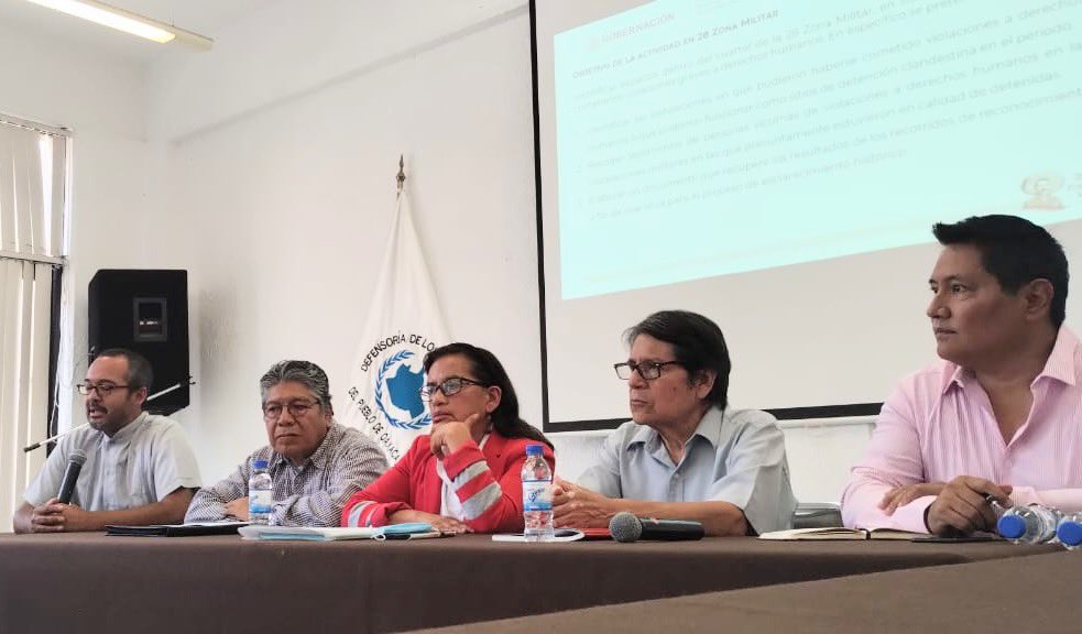 Suma la Comisión para la Verdad nuevas acciones de reconocimiento en instalaciones militares, ahora en Oaxaca