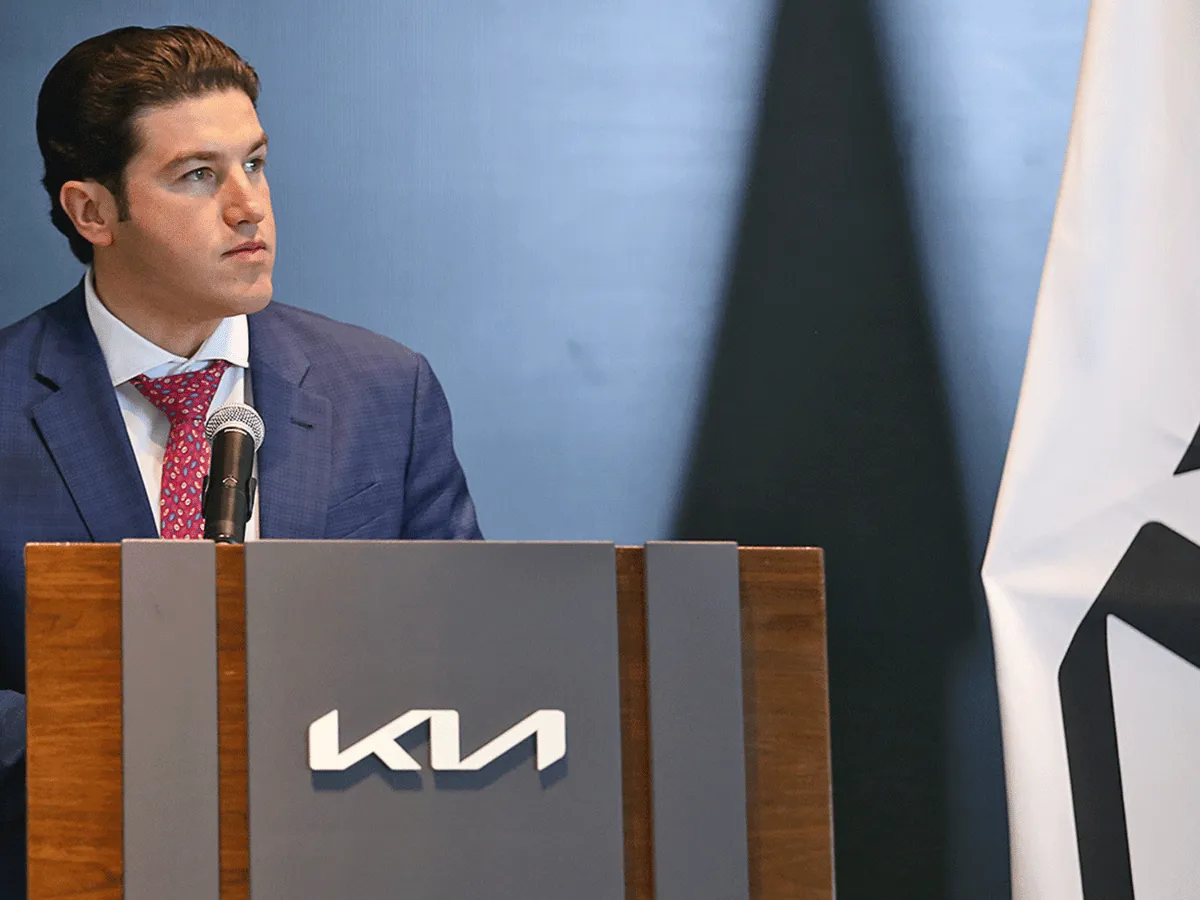 Anuncia Samuel García apuesta de KIA por Nuevo León con inversión billonaria
