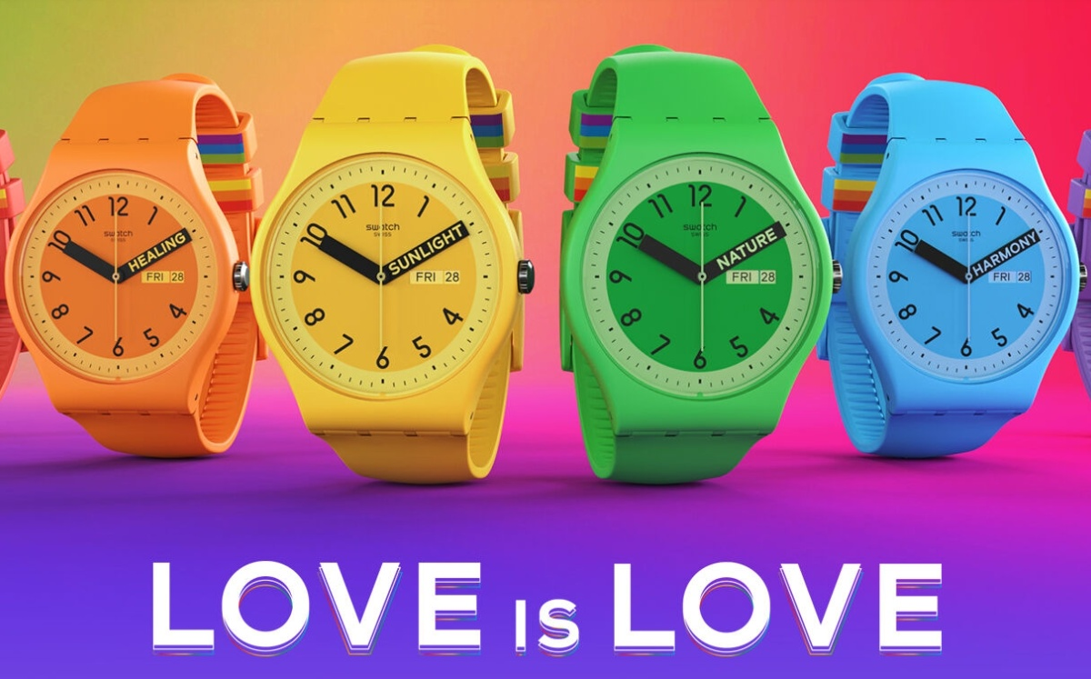 Malasia confisca relojes Swatch con la bandera LGBT