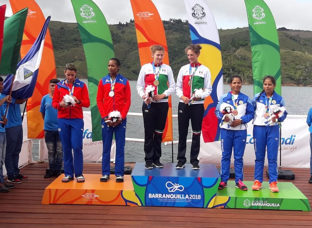 México gana triple oro en remo y ya es líder del medallero en los Juegos Centroamericanos