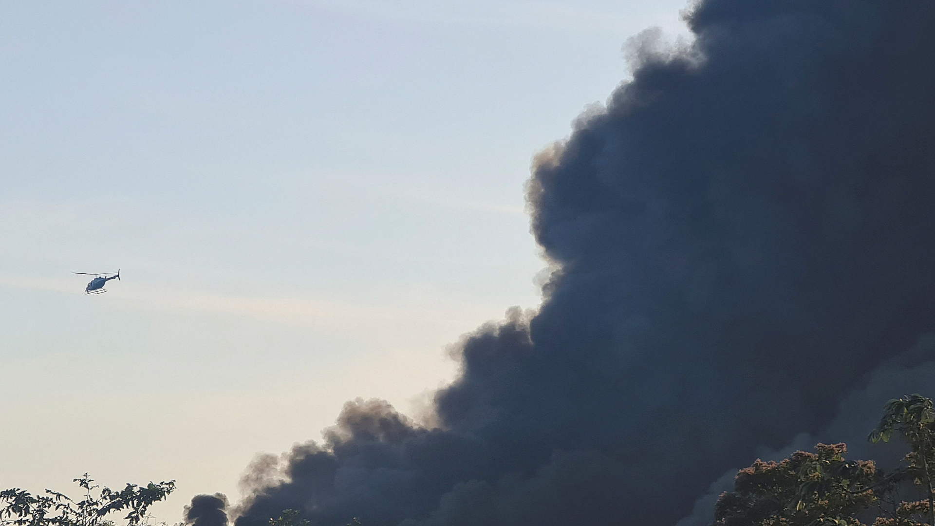 Pemex reporta caída de helicóptero frente a costas de Ciudad del Carmen, en Campeche