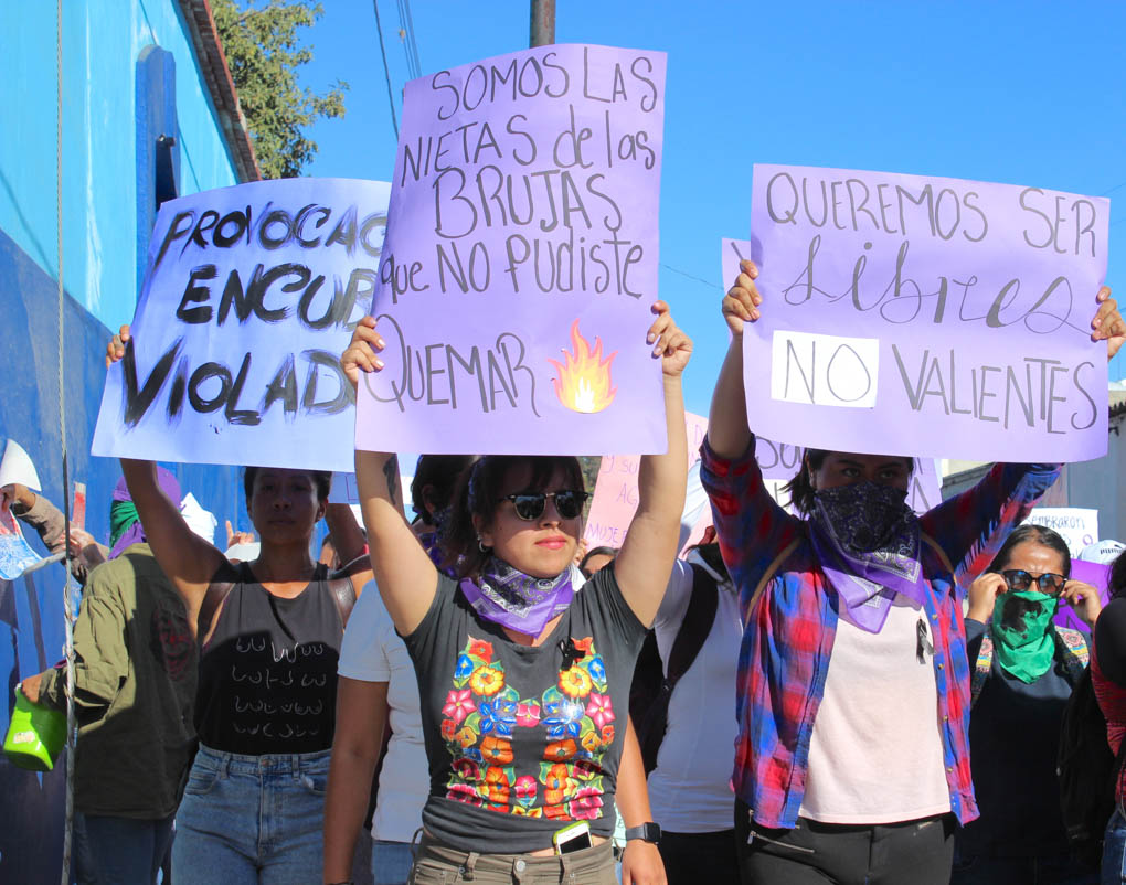 Grupo “8 de marzo” denuncia aumento en la violencia contra las mujeres en Oaxaca