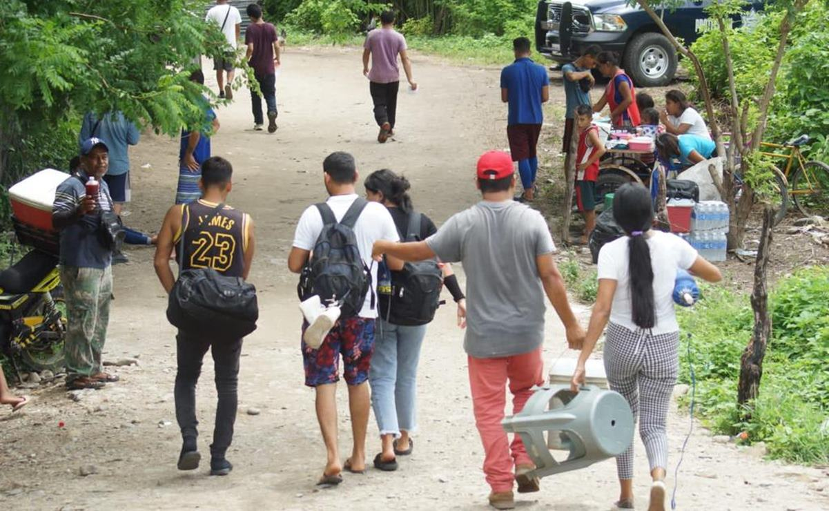 En el transcurso de cuatro meses, al menos 56,000 migrantes llegaron a Oaxaca.