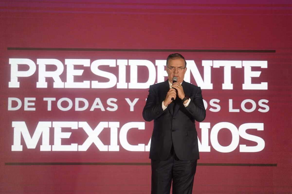 Ebrard afirma que no se irá de Morena y concluirá con proceso interno