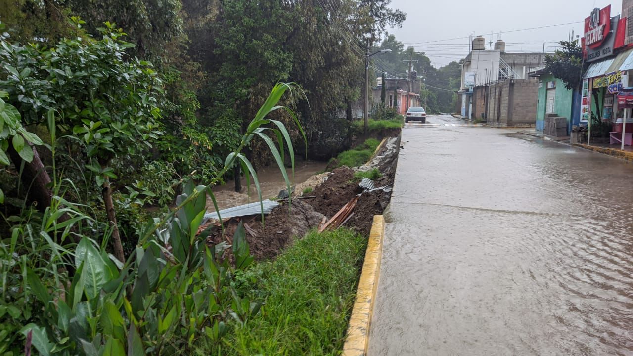 Auxilian a la población ante fuerte lluvia ocurrida en la Heroica Ciudad de Tlaxiaco