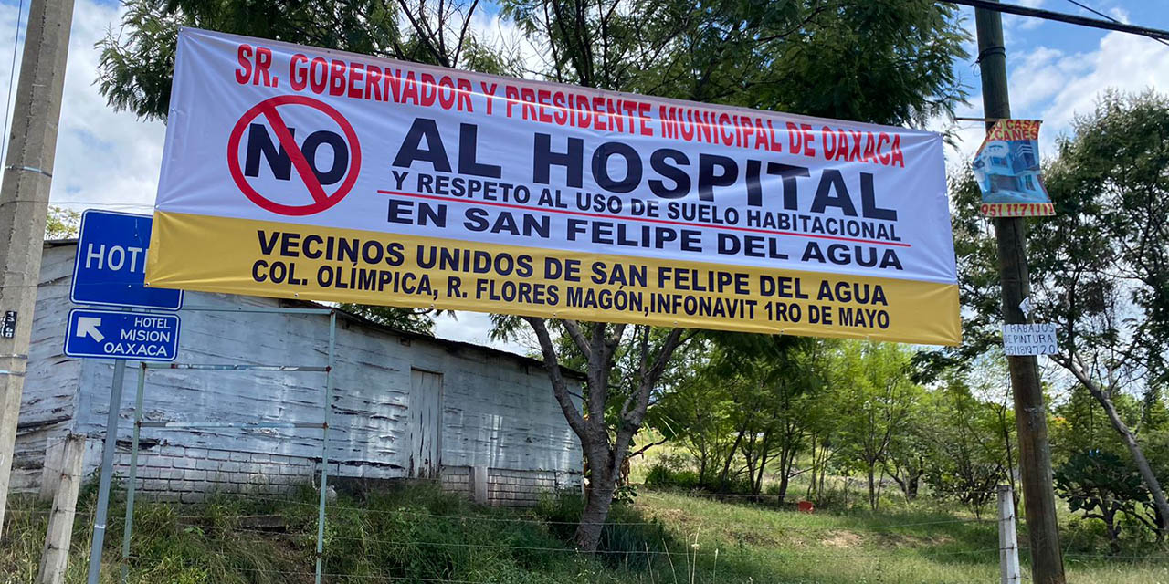Obras públicas niega existencia de proyecto para hospital en San Felipe del Agua.