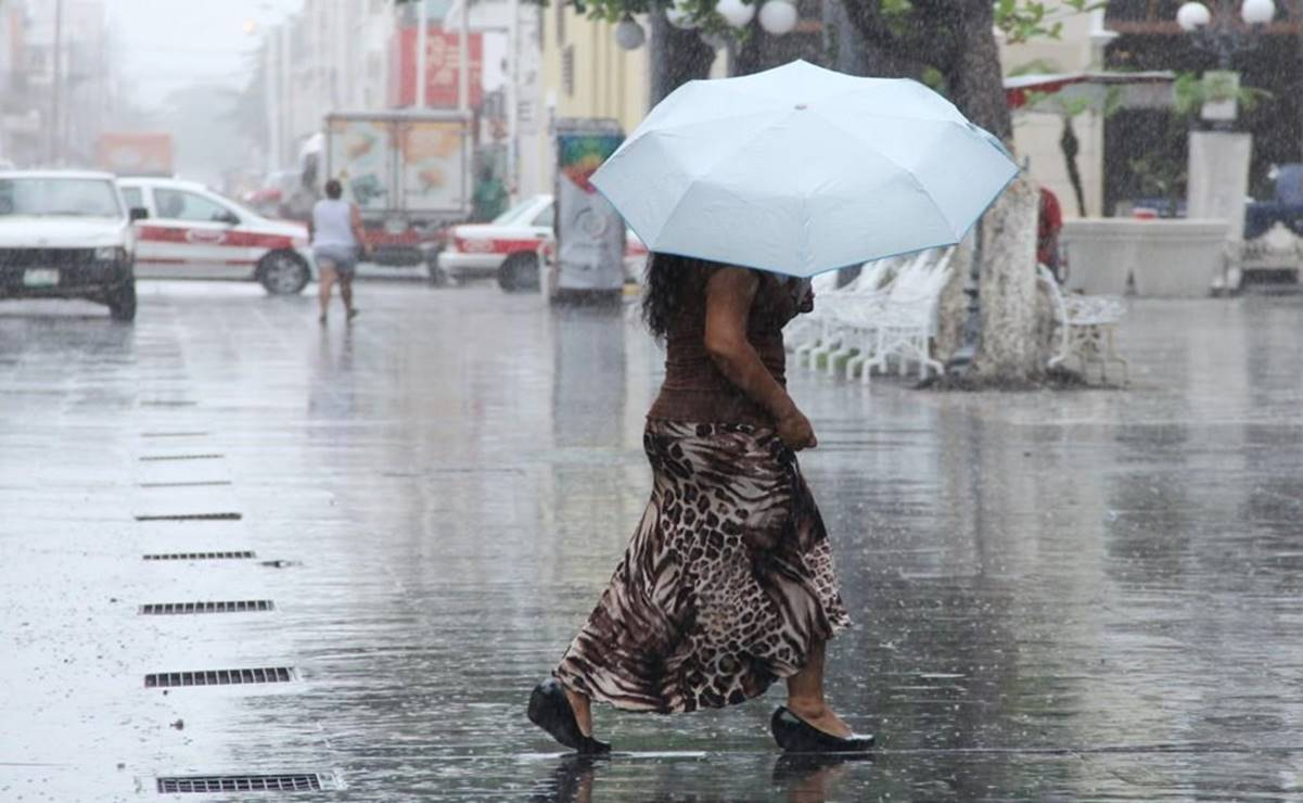 Lluvias ligeras y de variable intensidad se prevén hoy en la entidad
