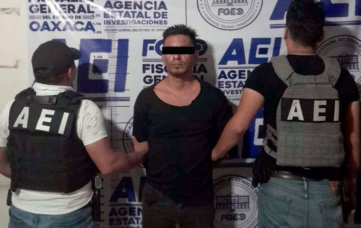 Fiscalía de Oaxaca detiene al presunto feminicida de Wendy; se había dado a la fuga
