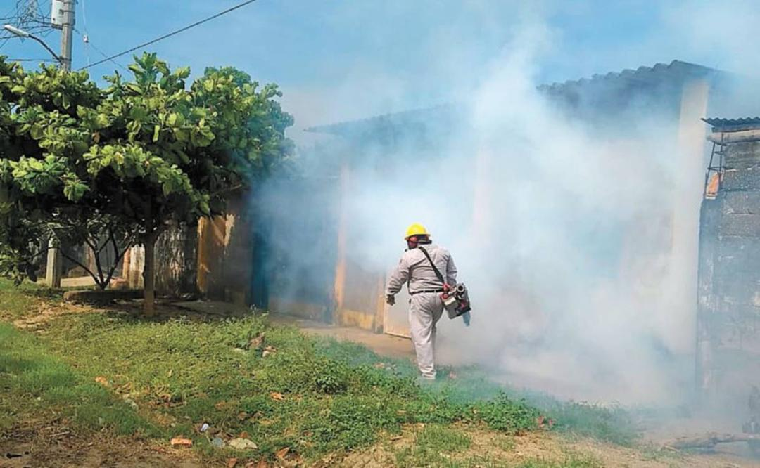 Mantienen alerta epidemiológica por dengue en 46 municipios.