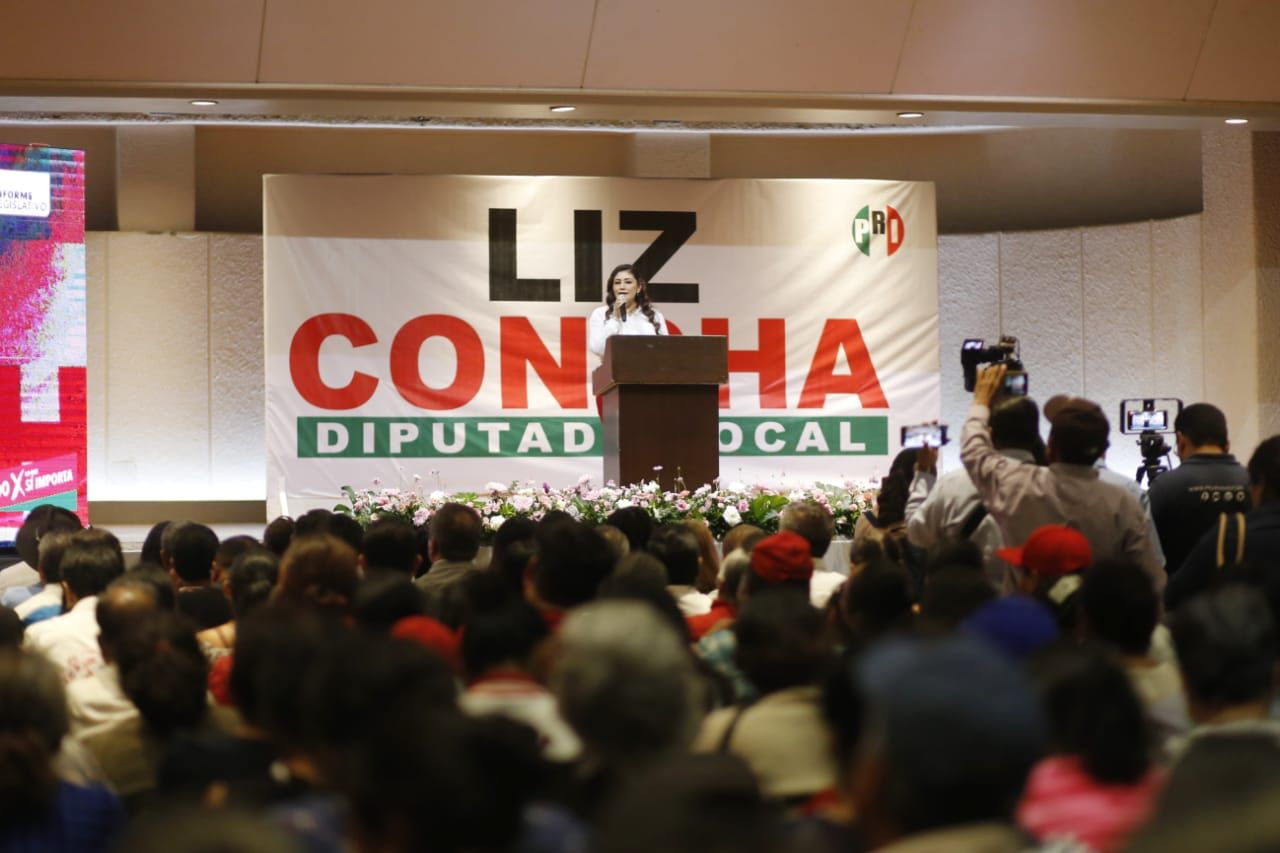 ¡El PRI está en la ruta de la reconciliación interna y con la ciudadanía!: ¡Liz Concha cumple con la Ley y con su gente!