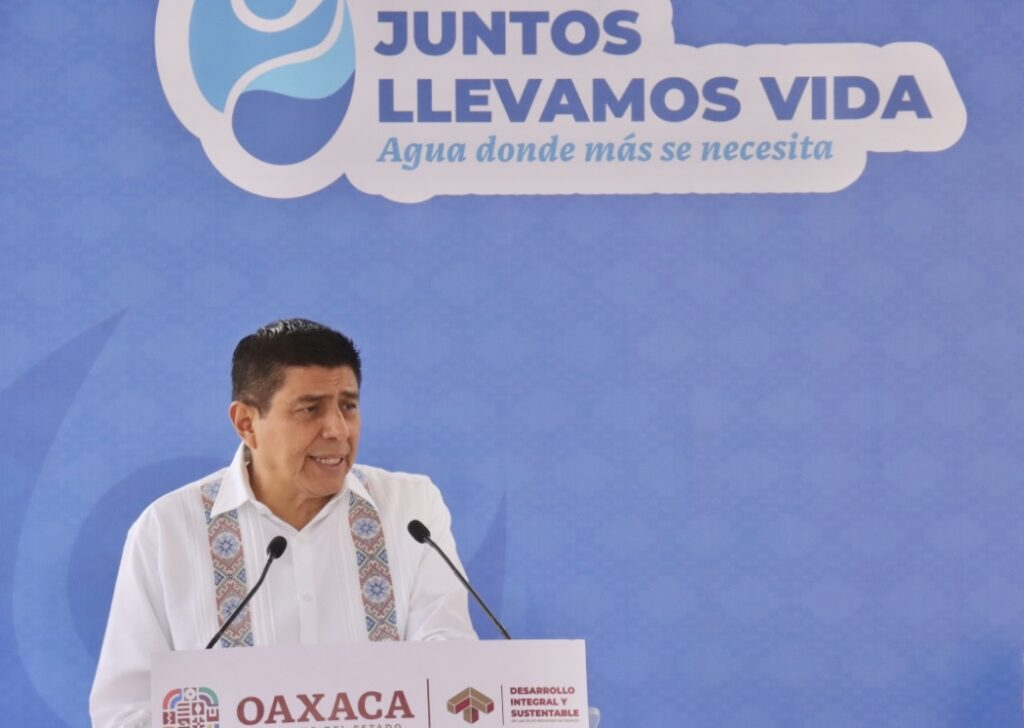 Inicia salomón jara el programa “Juntos llevamos vida”, para garantizar suministro de agua.