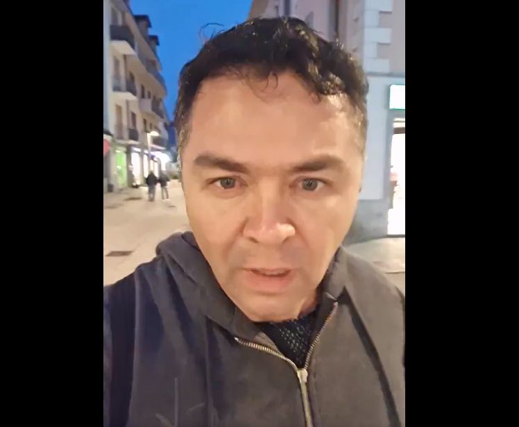 Reaparece el notario público número 135, Jorge Merlo; envía mensaje a Salomón Jara desde Italia.