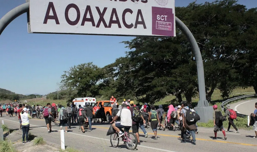 Delegación de EU y ONU aborda crisis migratoria en Oaxaca; buscan definir estrategia