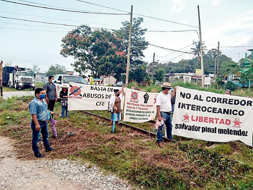 Acusan a defensores que luchan contra el Corredor Interoceánico en Oaxaca