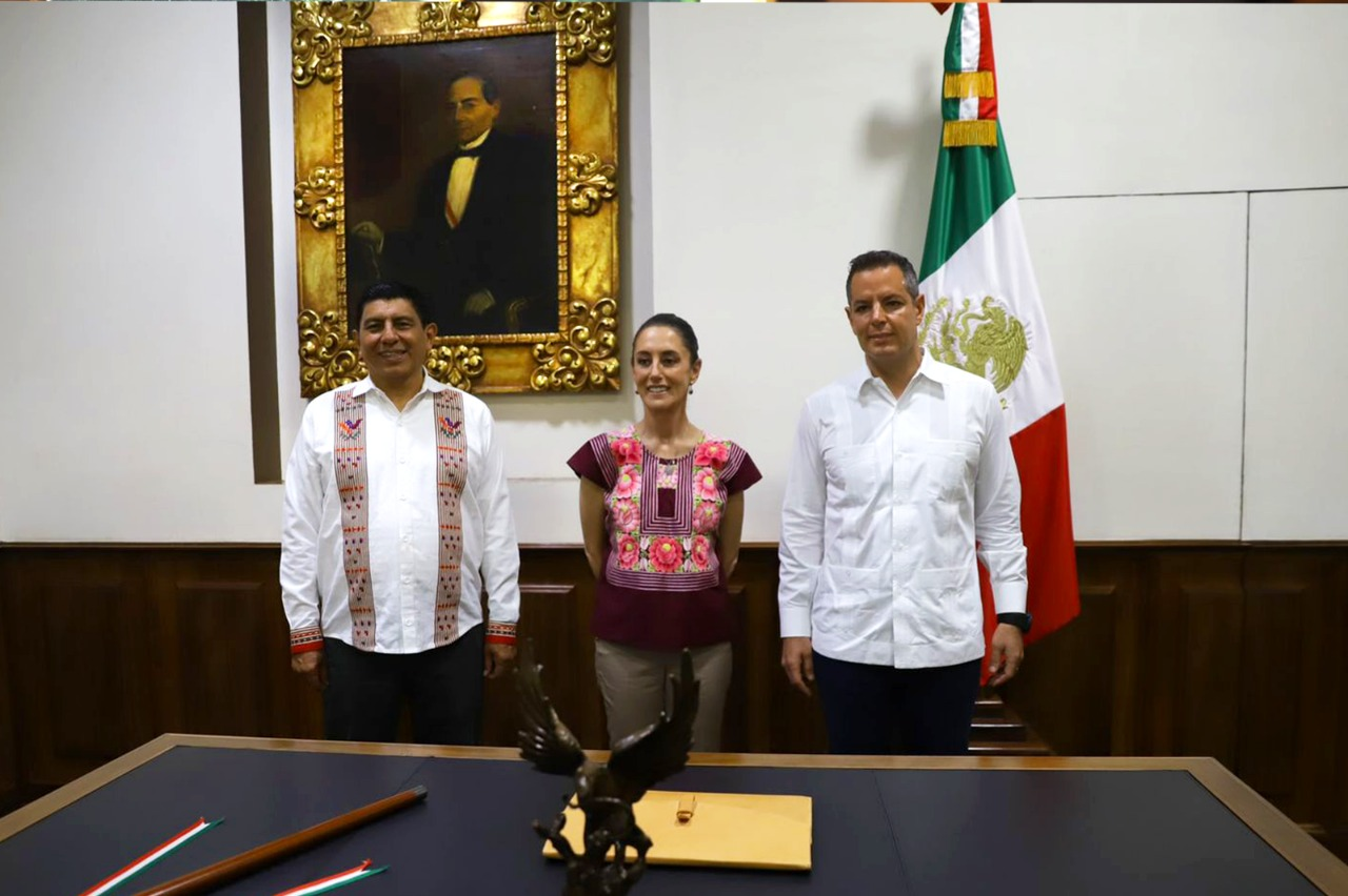 Alejandro Murat se suma al proyecto de Claudia Sheinbaum