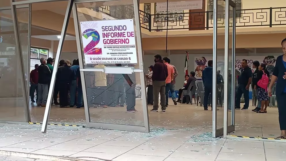 Golpean a alcalde de Jacatepec, Oaxaca, previo a rendir informe de gobierno