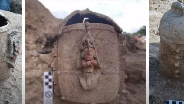 INAH halla urna funeraria en Tramo 7 del Tren Maya