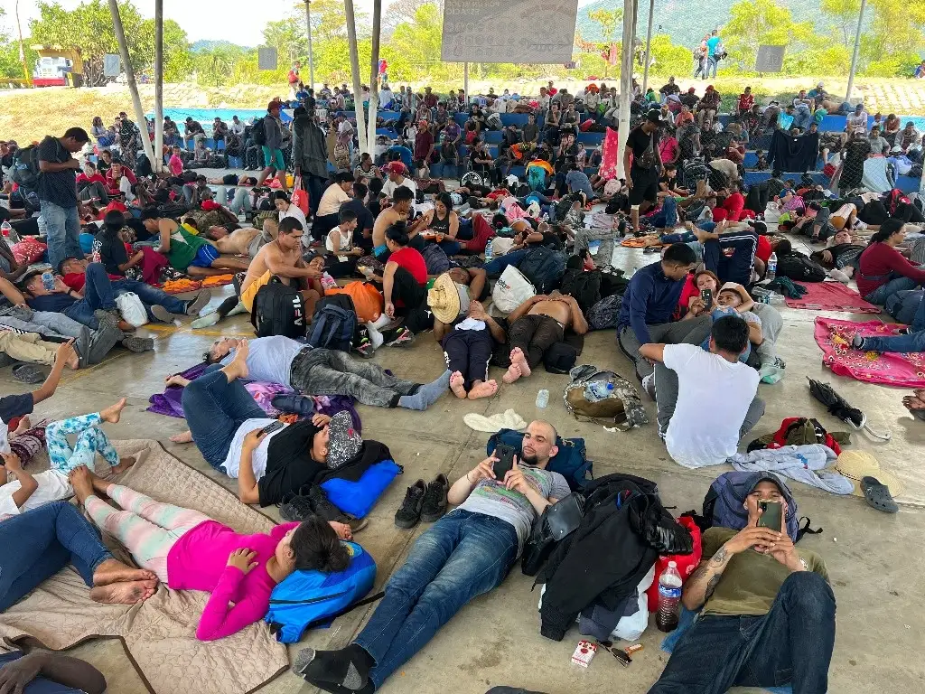 Autoridades de Oaxaca brindan más de 200 consultas médicas a integrantes de caravana migrante