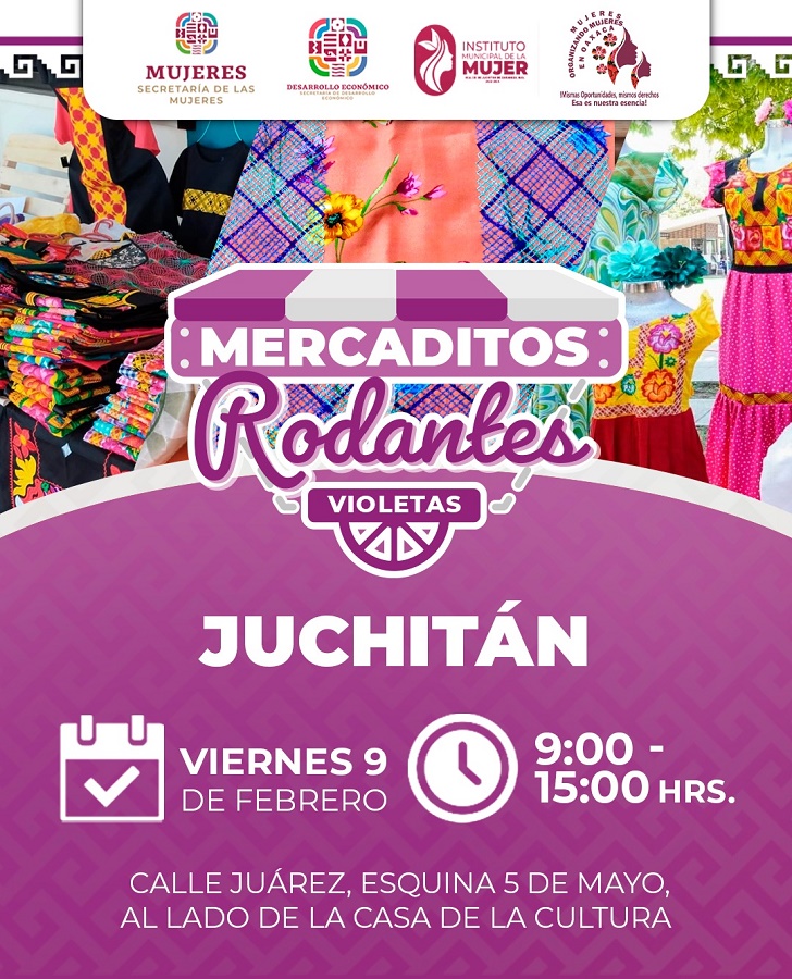 Programa Mercaditos Rodantes Violetas llega al Istmo