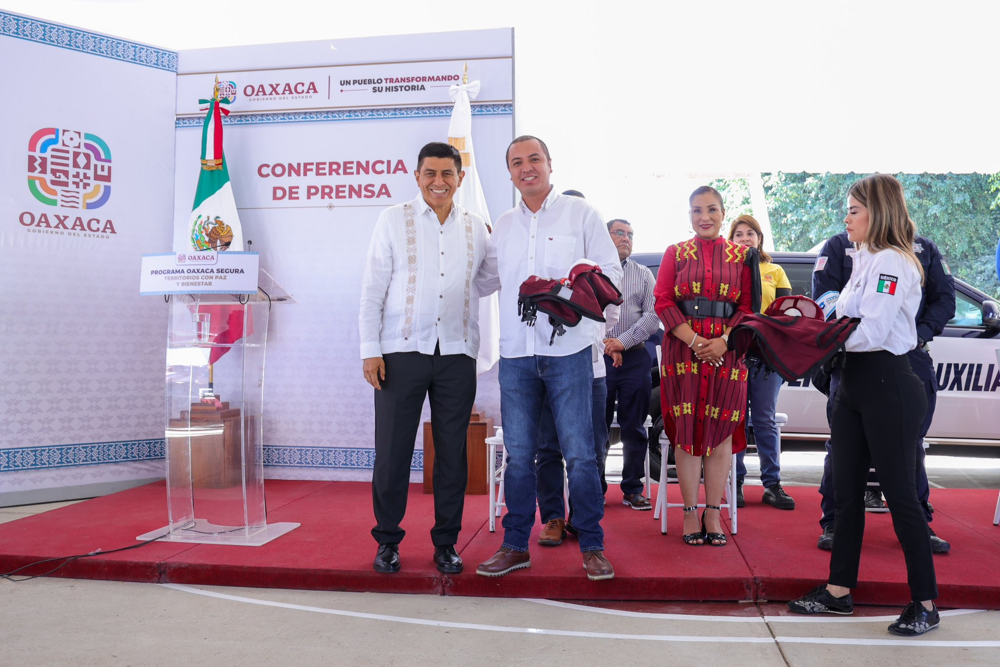 Salomón Jara pone en marcha el programa “Oaxaca Segura”