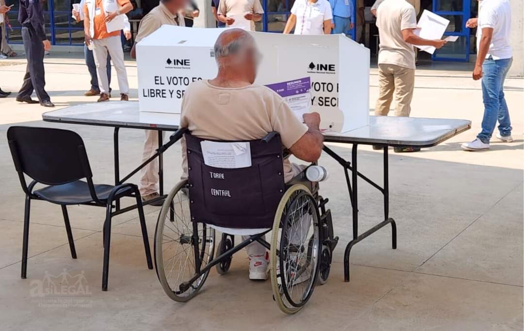 Personas Privadas de su Libertad ejercen su derecho al voto en Oaxaca