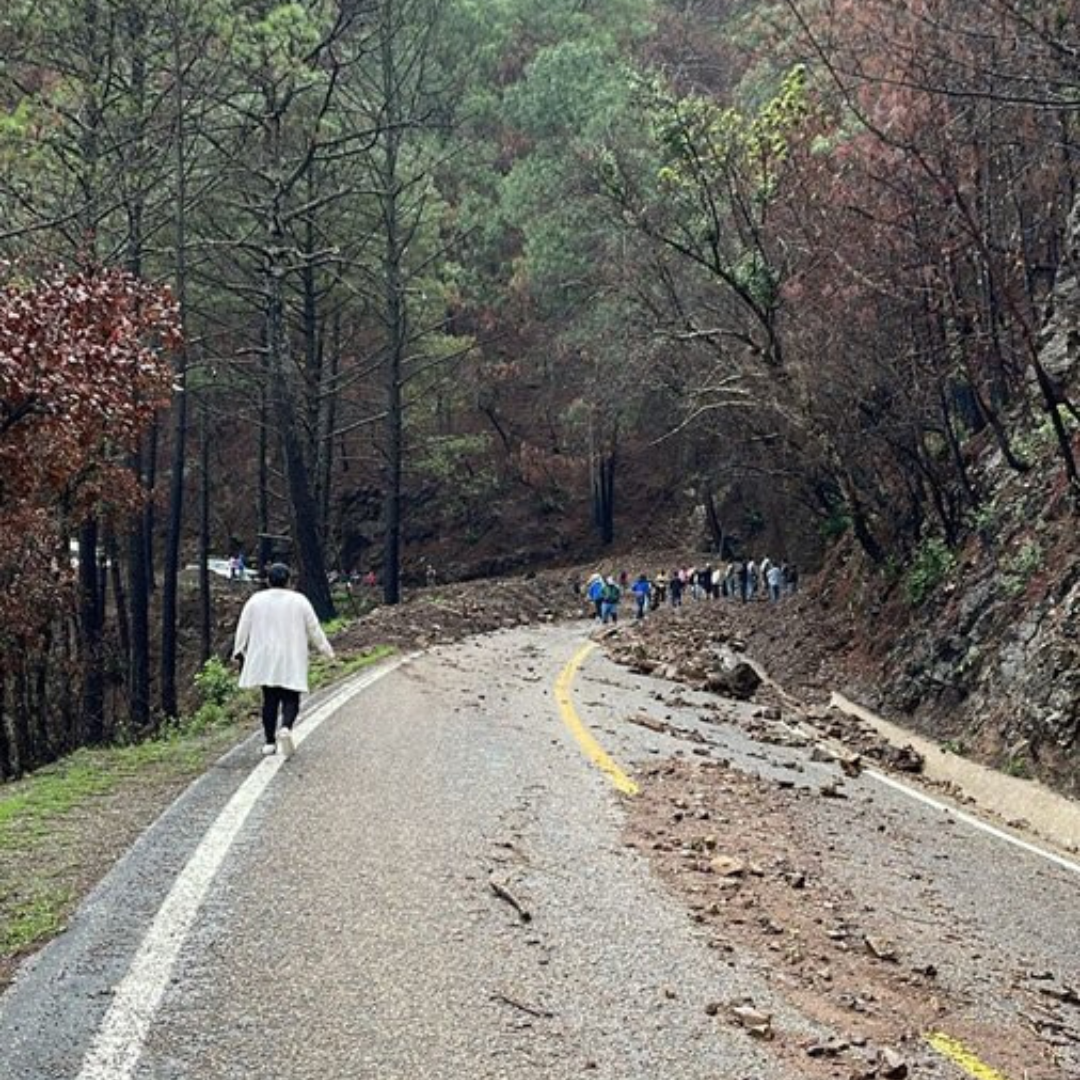 Deslaves Dejan Incomunicada a la Sierra Juárez en Oaxaca
