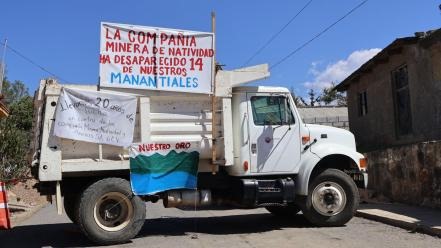 Decomisan 20 toneladas de mineral ilegal en Oaxaca