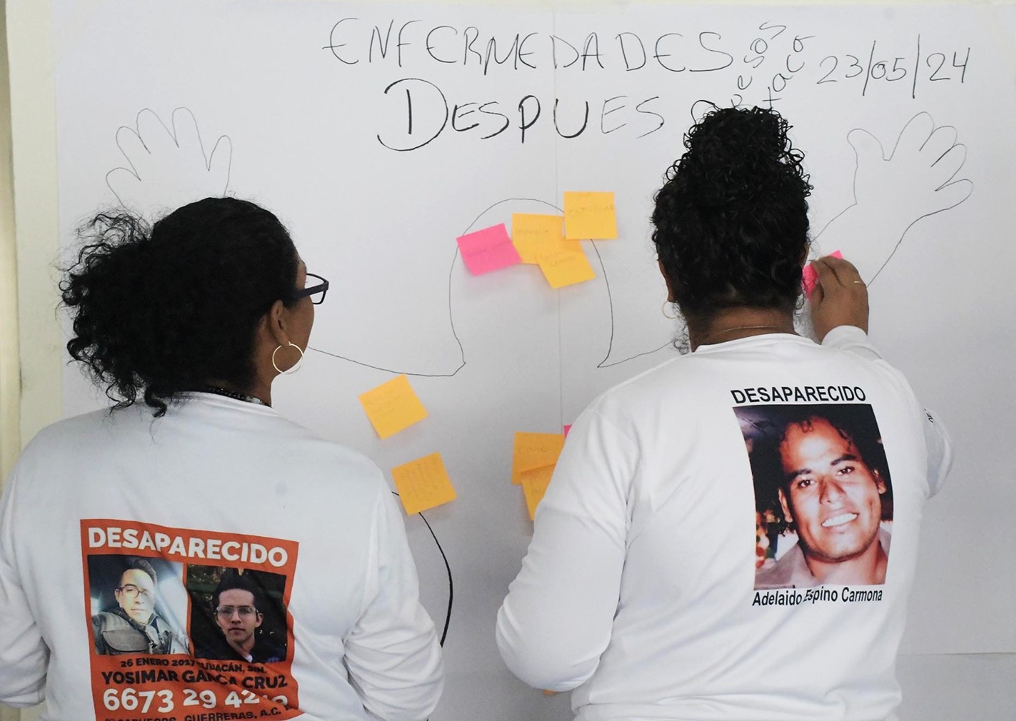Familiares de Desaparecidos Participan en Taller de Autocuidado en el Congreso de Oaxaca
