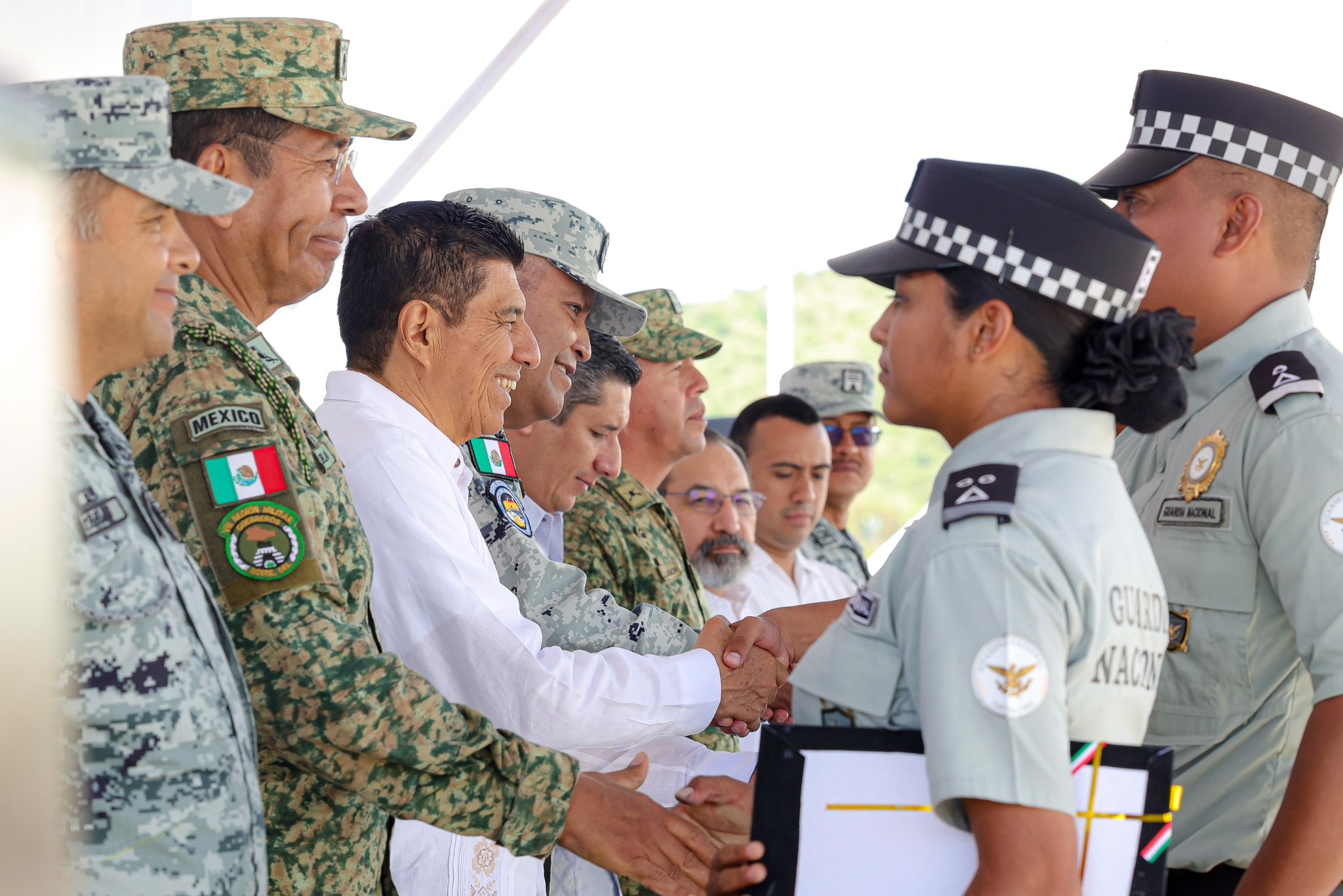 Gobierno de Oaxaca reconoce trabajo y dedicación de la Guardia Nacional en su Quinto Aniversario