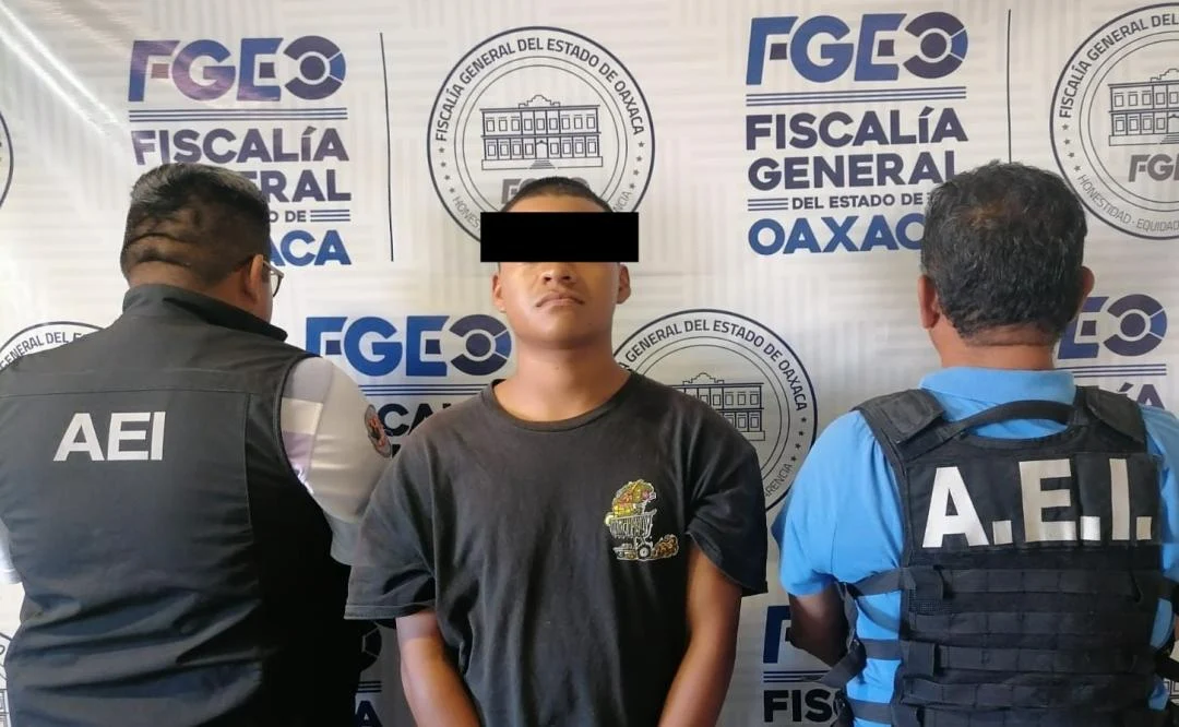 Capturan a “El Zanate”, vinculado a banda de robo de vehículos en Oaxaca