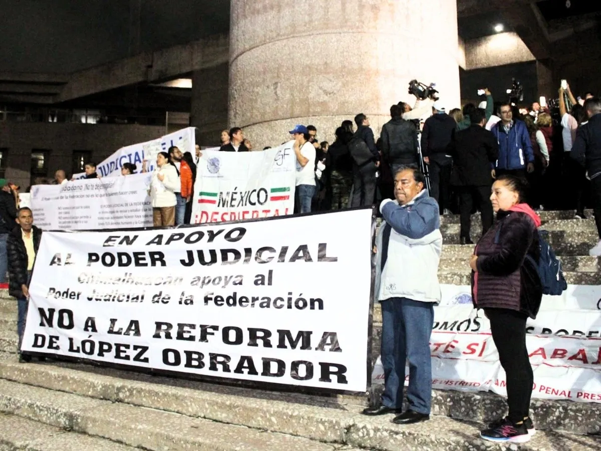 El Poder Judicial en paro desde esta medianoche en protesta contra la reforma de AMLO