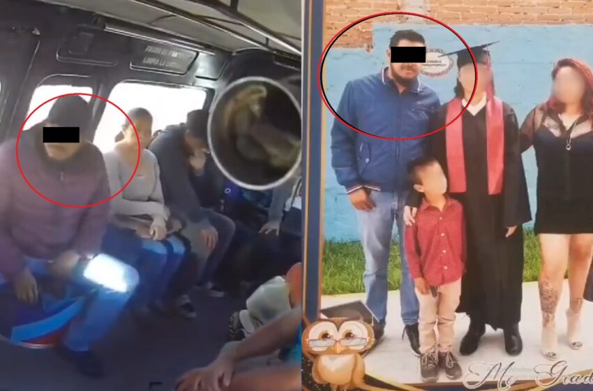 En tiempo récord: Poblanos identifican a ladrón de transporte público y difunden fotos con su familia