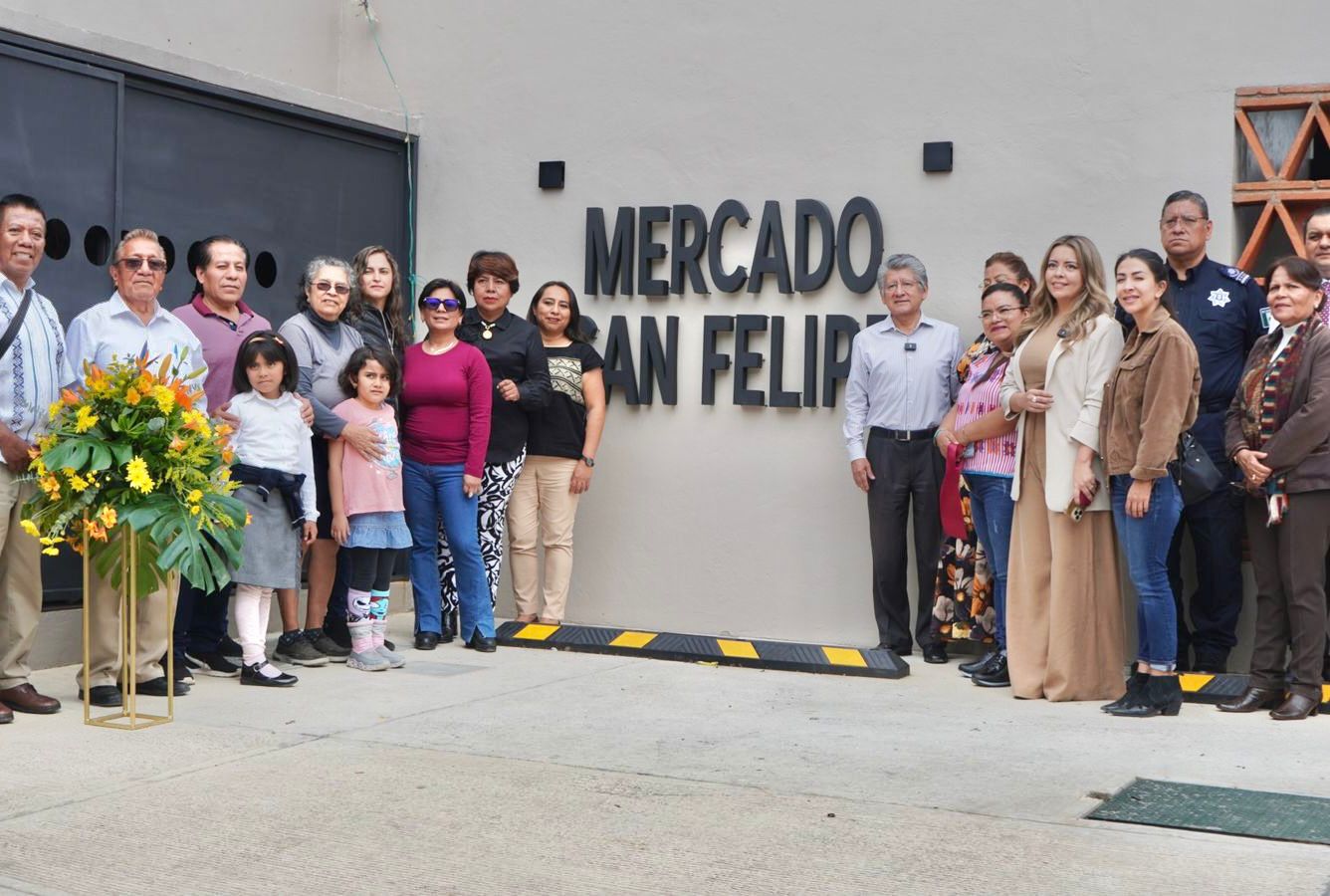 Inauguran nuevo Mercado San Felipe en Oaxaca de Juárez