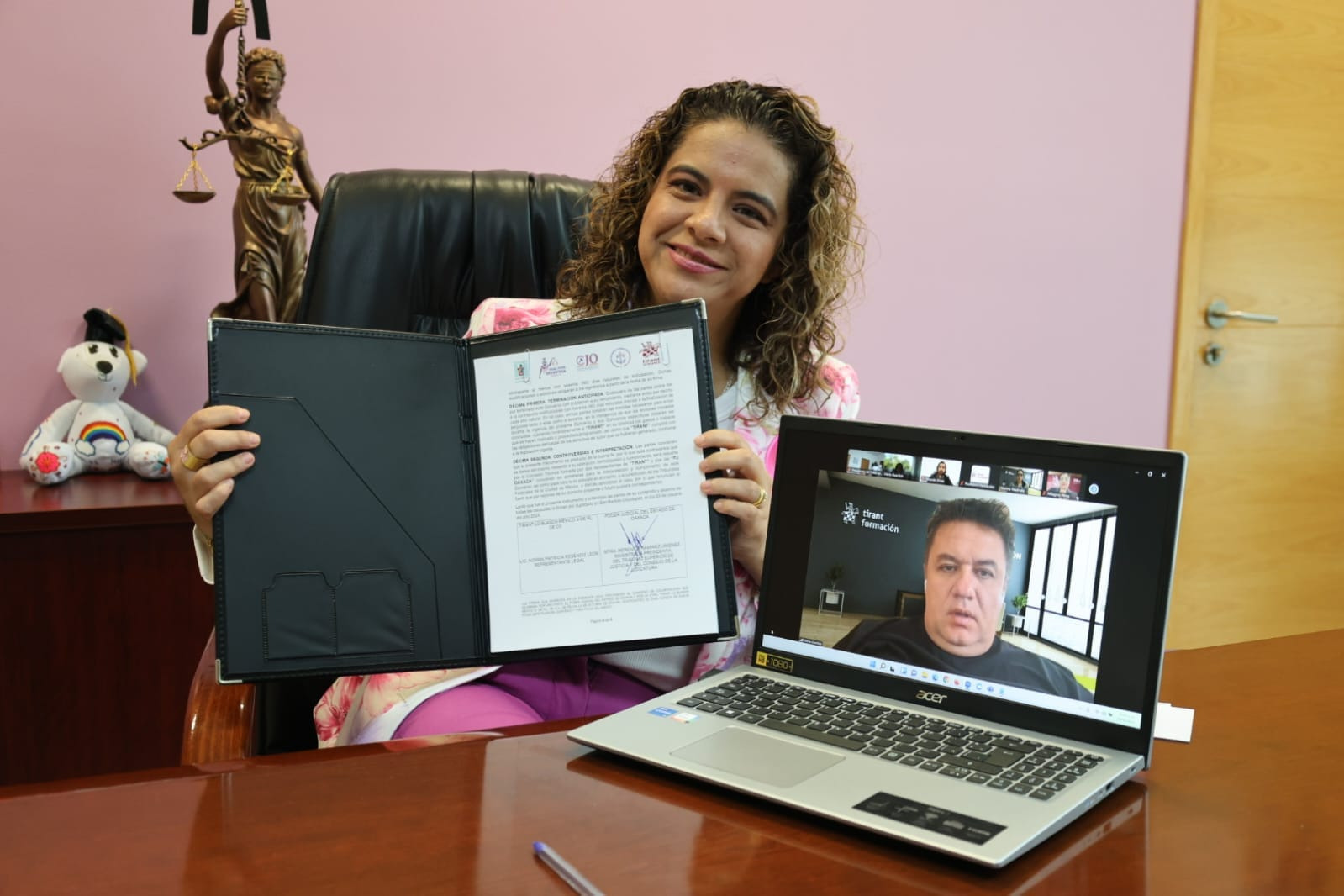 Poder Judicial y Editorial Tirant Lo Blanch; unen esfuerzos para la difusión del conocimiento jurídico