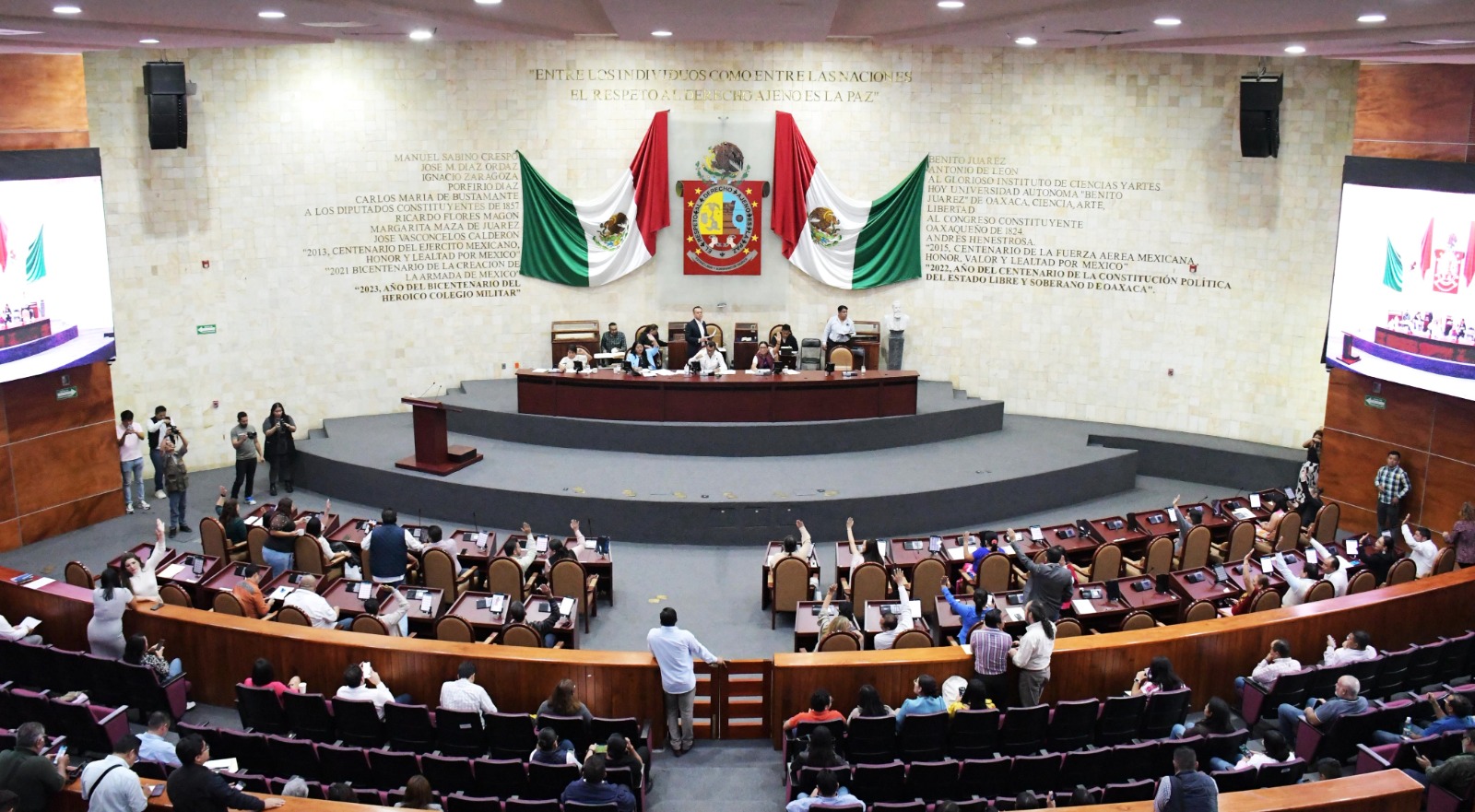 Respalda Congreso de Oaxaca reformas constitucionales en materia de transporte ferroviario y de empresas estratégicas