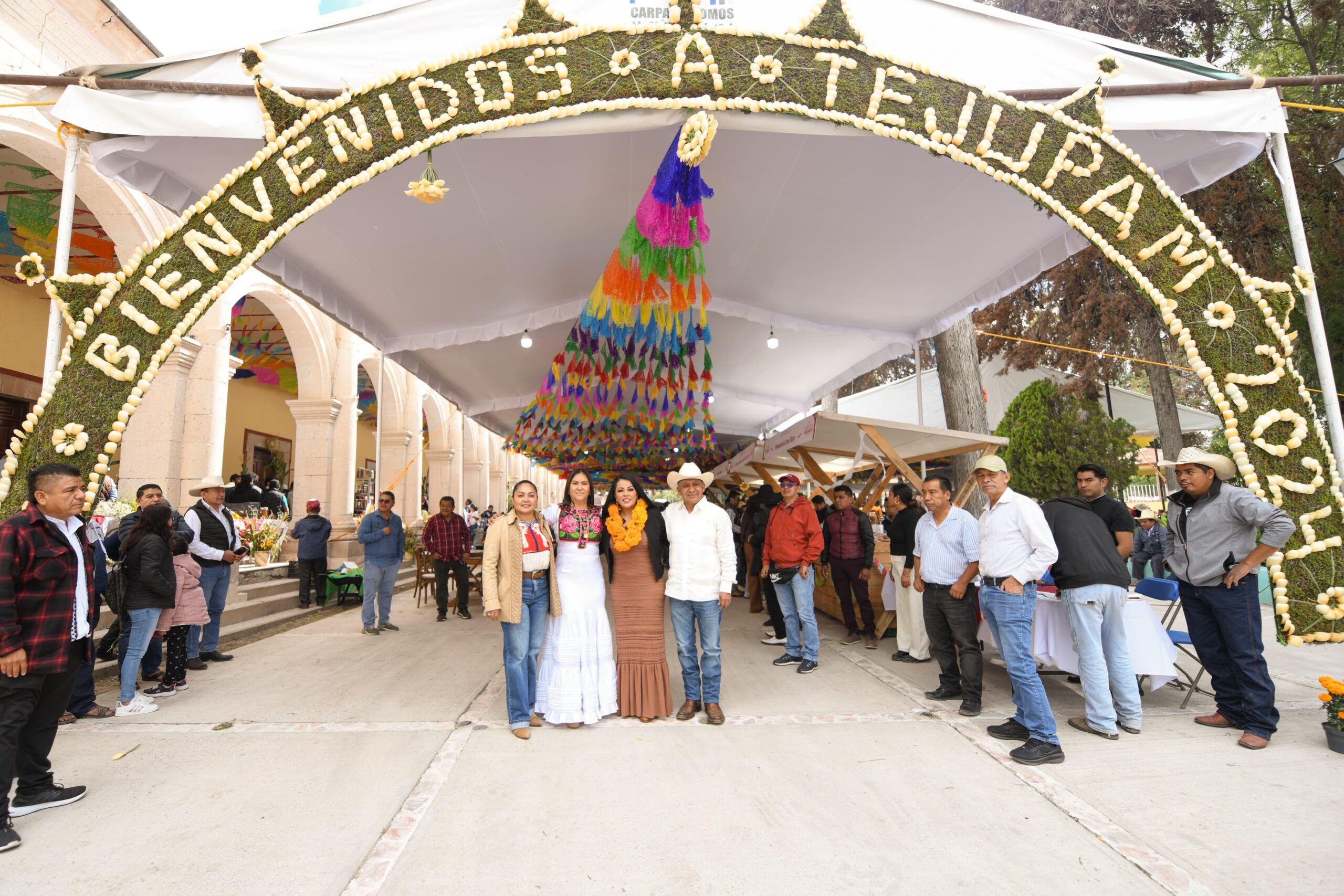 Lleno total en el Festival de la Barbacoa y la Cerveza Artesanal en Tejúpam de la Unión