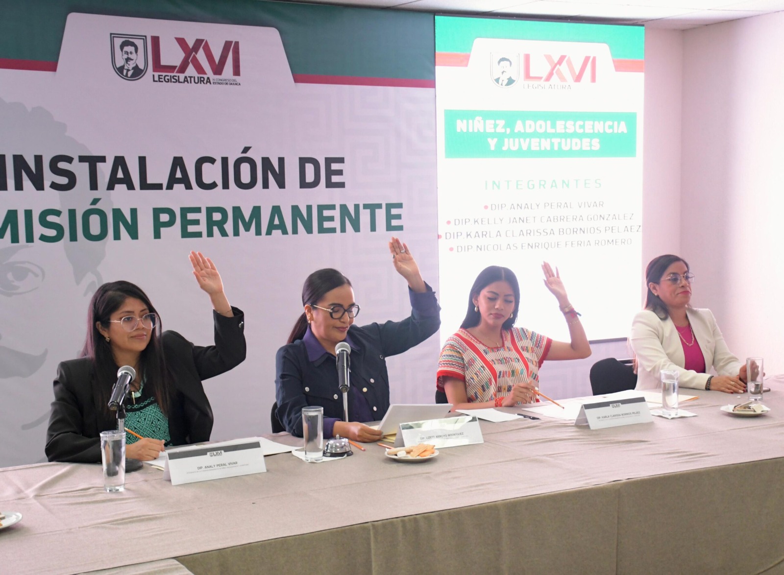 Crean nuevas Comisiones Permanentes en el Congreso de Oaxaca