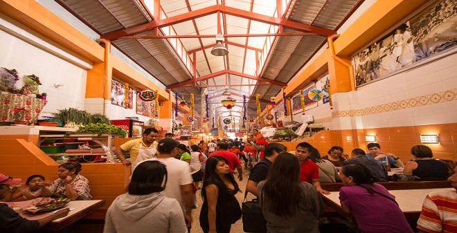 Realizan mejoras en el Mercado 20 de Noviembre de Oaxaca como parte de la obra pública 2024