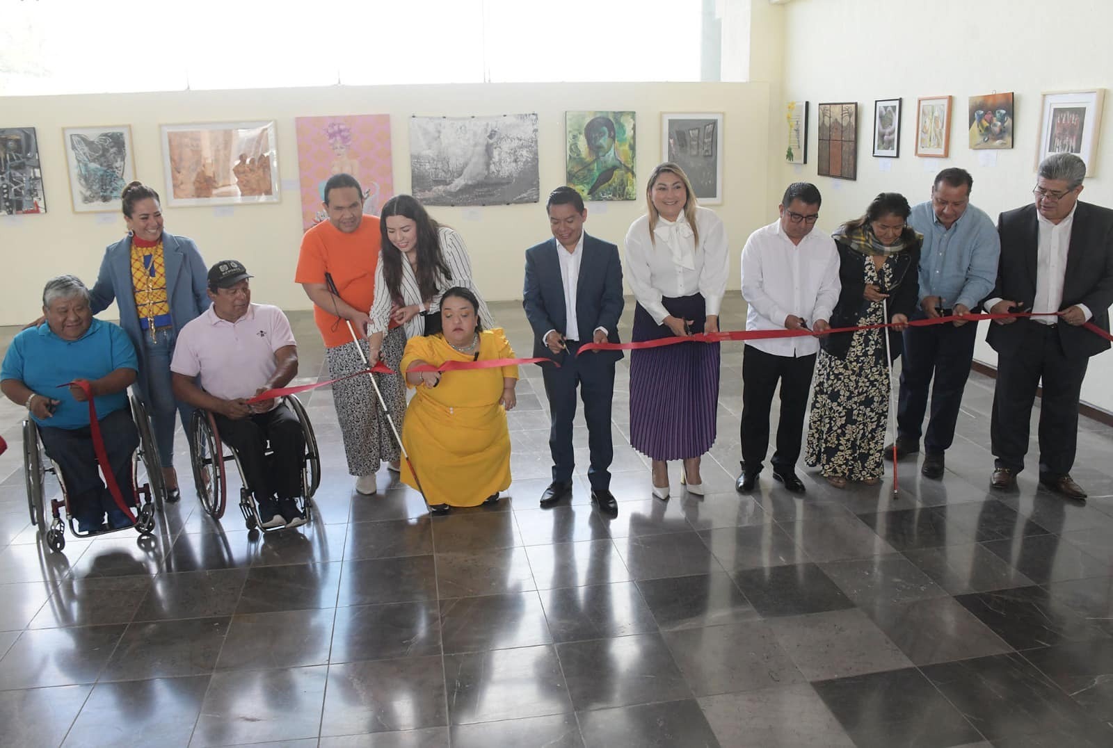 Congreso de Oaxaca abre sus puertas al talento artístico de personas con discapacidad