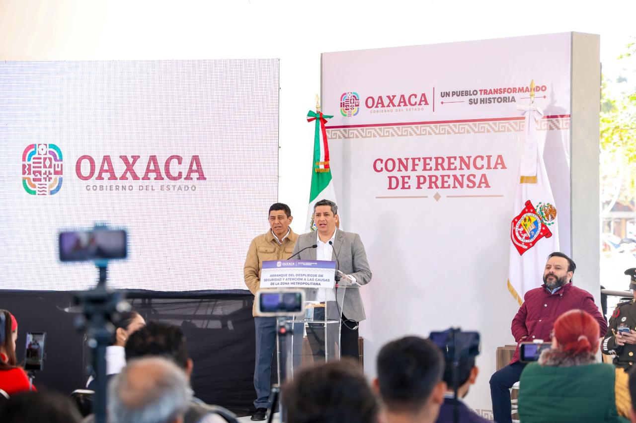 Colabora FGEO en conjunto con Gobierno del Estado y municipios de Zona Metropolitana de Oaxaca en estrategia de seguridad y atención al fenómeno delictivo